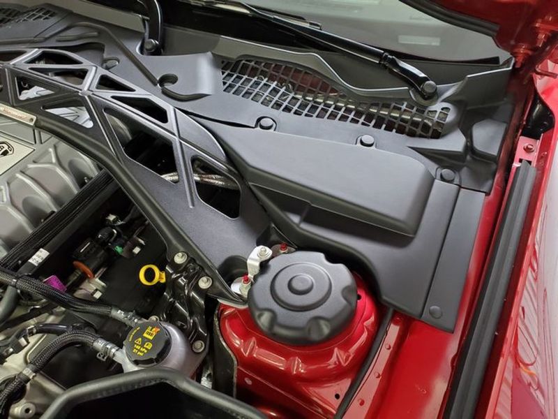 JLT 2020 Shelby GT500 Black Textured Master Cylinder Cover - JLT - MC-GT500-20