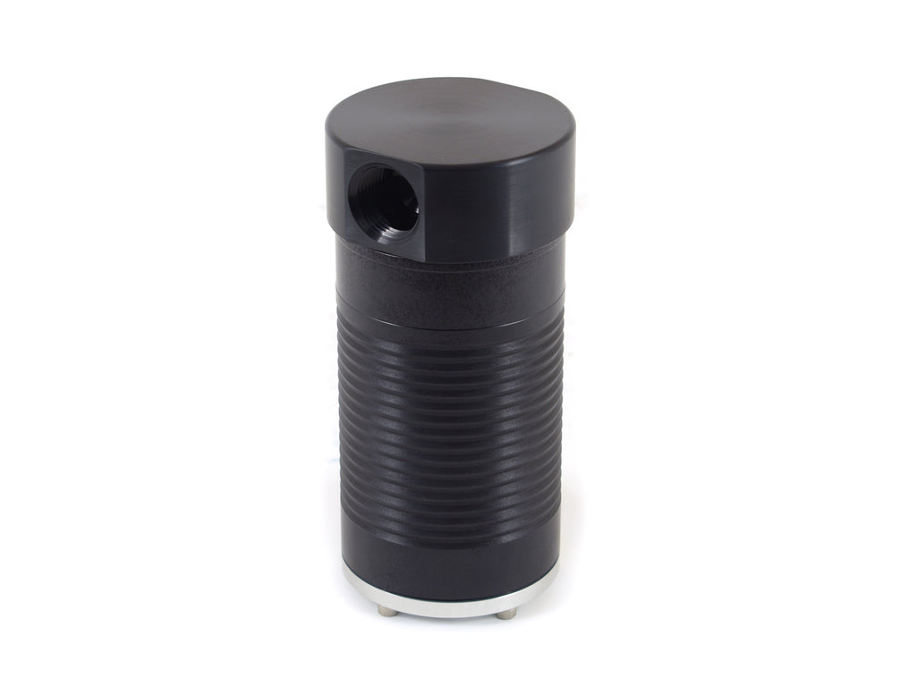 25-620 Remote Billet Aluminum Oil Filter 6-1/4" Tall With 1/2" NPT Ports - Canton - 25-620
