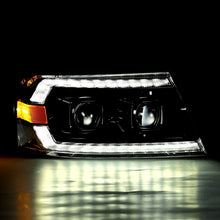 Load image into Gallery viewer, Projector Headlights Alpha-Black 2004-2008 Ford F-150 - AlphaRex - 880136