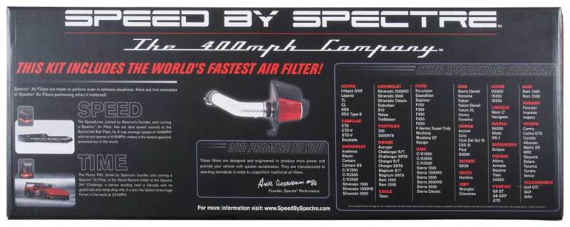 Engine Cold Air Intake Performance Kit - Spectre - 9925
