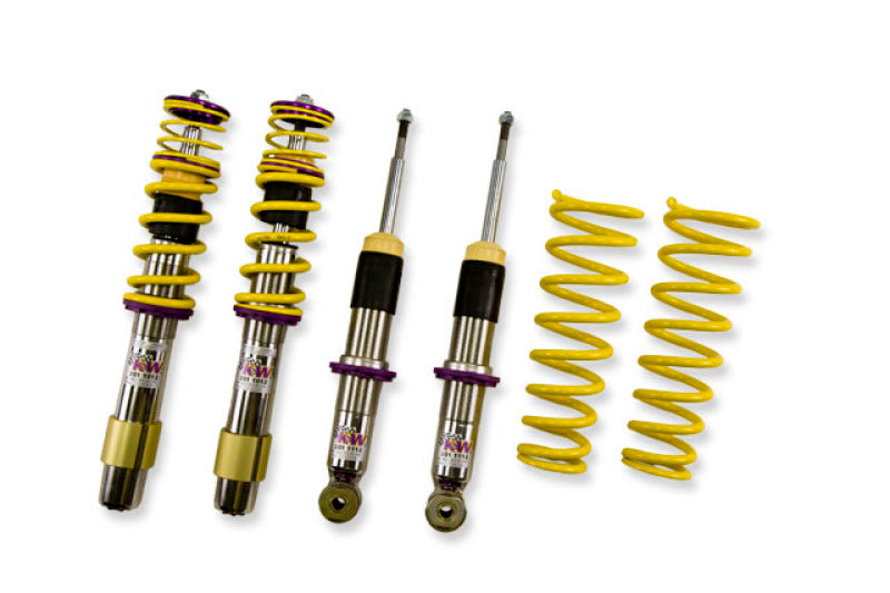 Height adjustable stainless steel coilovers with adjustable rebound damping 2004-2005 BMW 645Ci - KW - 18020006