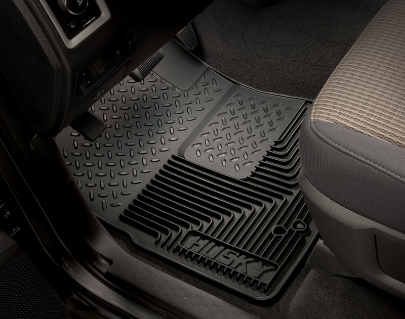 Husky Heavy-Duty Floor Mats - Center Hump (Black) - 53001