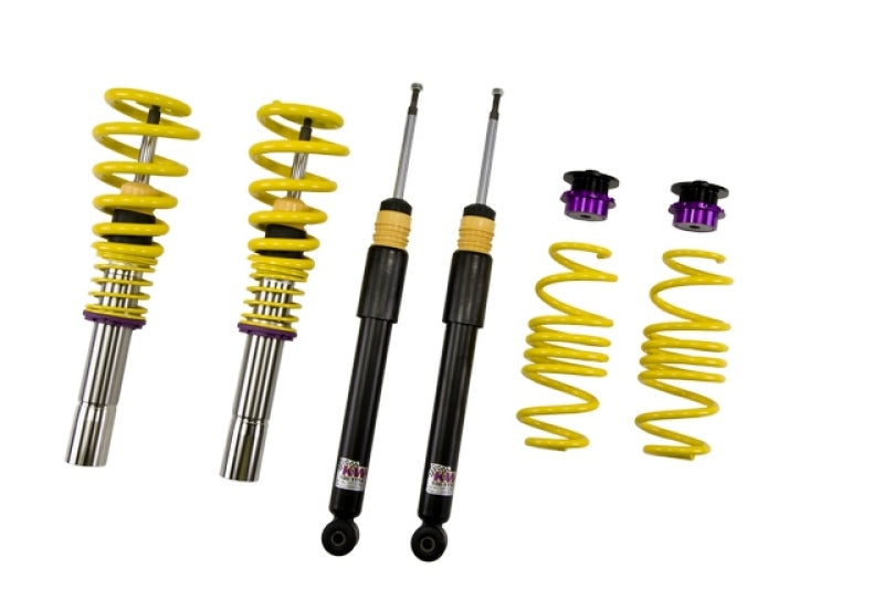 Height adjustable stainless steel coilover system with pre-configured damping 2009-2012 Audi A4 Quattro - KW - 10210078