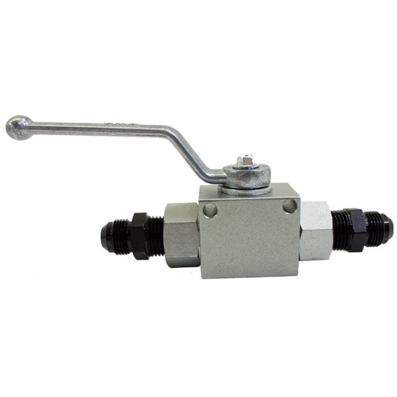 Remote Shutoff Nitrous Valve; 8AN male inlet and outlet. - Nitrous Express - 15158-8