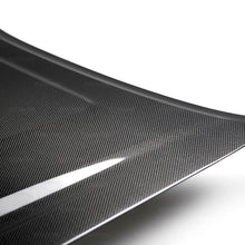 Load image into Gallery viewer, TR-style carbon fiber hood for 2015-2021 Toyota Tacoma - Seibon Carbon - HD18TYTA-TR