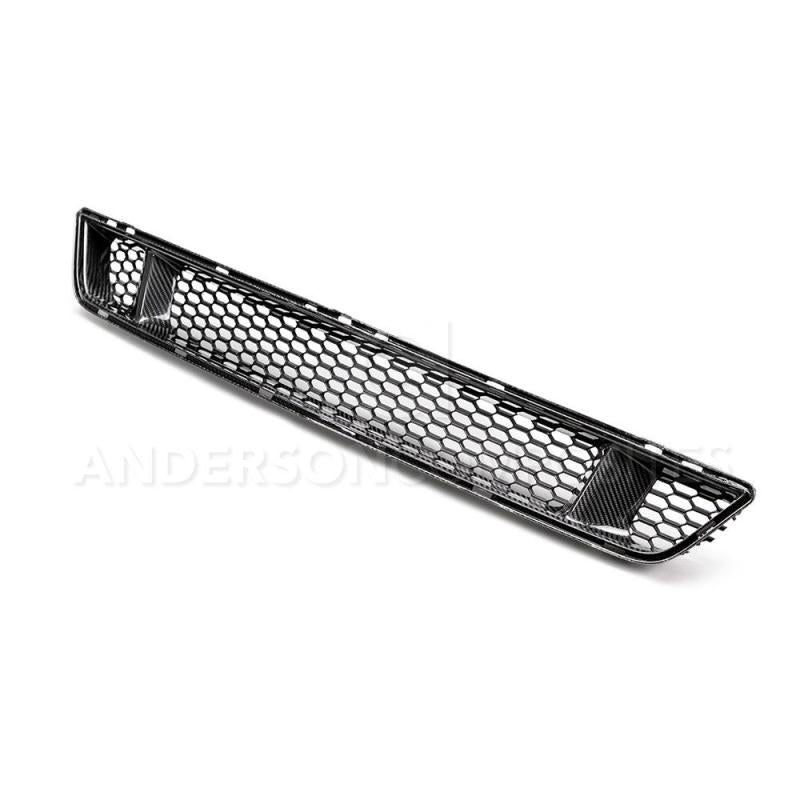 Carbon fiber front lower grille for 2015-2017 Ford Mustang - Anderson Composites - AC-LG15FDMU