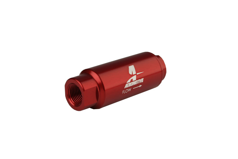 Aeromotive SS Series In-Line Fuel Filter - 3/8in NPT - 40 Micron Fabric Element - Aeromotive Fuel System - 12303