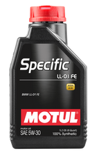 Load image into Gallery viewer, 100% Synthetic; BMW Gasoline and Diesel engine oil; Approved BMW Long Life-01 FE - Motul - 109370