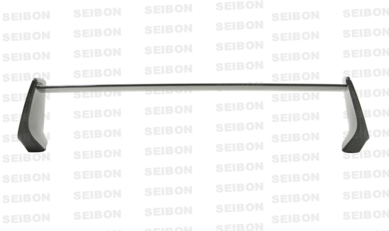 OEM-style carbon fiber rear spoiler for 2003-2006 Mitsubishi Lancer EVO - Seibon Carbon - RS0305MITEVO8
