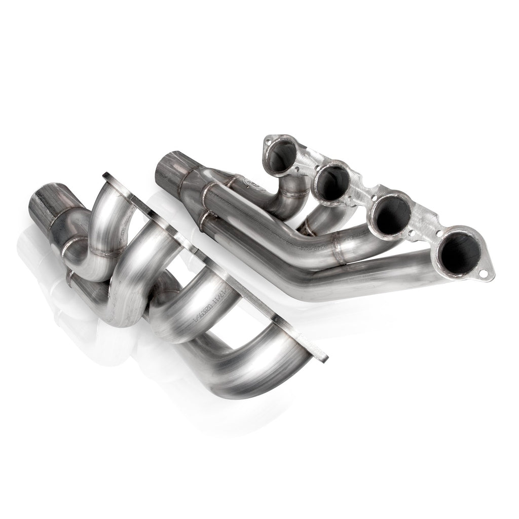 Stainless Works Down And Forward Turbo Headers 2-3/8" Primaries 2015-2019 Ford F-150 - Stainless Works - BBCDFT238