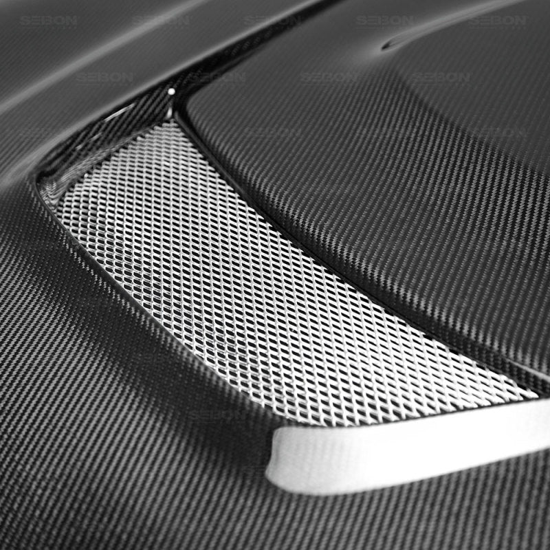 VS-style carbon fiber hood for 2011-2020 BMW F30 and 2014-2019 F32 - Seibon Carbon - HD1213BMWF30-VS
