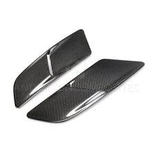 Load image into Gallery viewer, Type-OE carbon fiber hood vents for 2015-2017 Ford Mustang GT - Anderson Composites - AC-HV15FDMUGT-OE