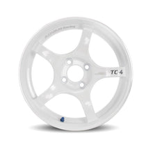 Load image into Gallery viewer, Advan TC4 16x8.0 +38 4-100 Racing White Metallic Wheel (No Ring) - Advan - YAD6G38AWM