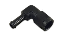 Load image into Gallery viewer, Female AN to Hose Barb 90 Degree Adapter, AN Size: -8; Barb Size: 3/8&quot; - VIBRANT - 12027