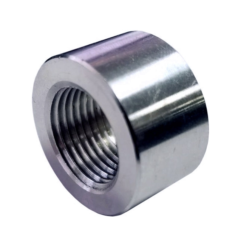 Torque Solution Weld Bung 3/8in (-18) NPT Female Stainless Steel - Torque Solution - TS-UNI-415S
