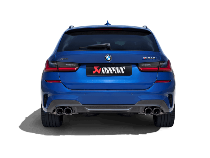 Akrapovic 20-22 BMW M340i (G20, G21) Slip-On Line (Titanium) (Requires BMW Part #18308686640) - Akrapovic - S-BM/T/30H