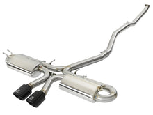 Load image into Gallery viewer, aFe Takeda 3in 304 SS Cat-Back Exhaust w/ Dual Center Black Tips 17+ Honda Civic Si (2dr) I4 1.5L - aFe - 49-36618-B