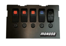 Load image into Gallery viewer, Moroso 99-04 Mazda Miata NB Radio Pocket Block Off Plate With Switches - Moroso - 74315