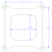 Load image into Gallery viewer, Canton 85-160 Phenolic Carburetor Spacer For 4150/4160 Holley Open 1 Inch - Canton - 85-160