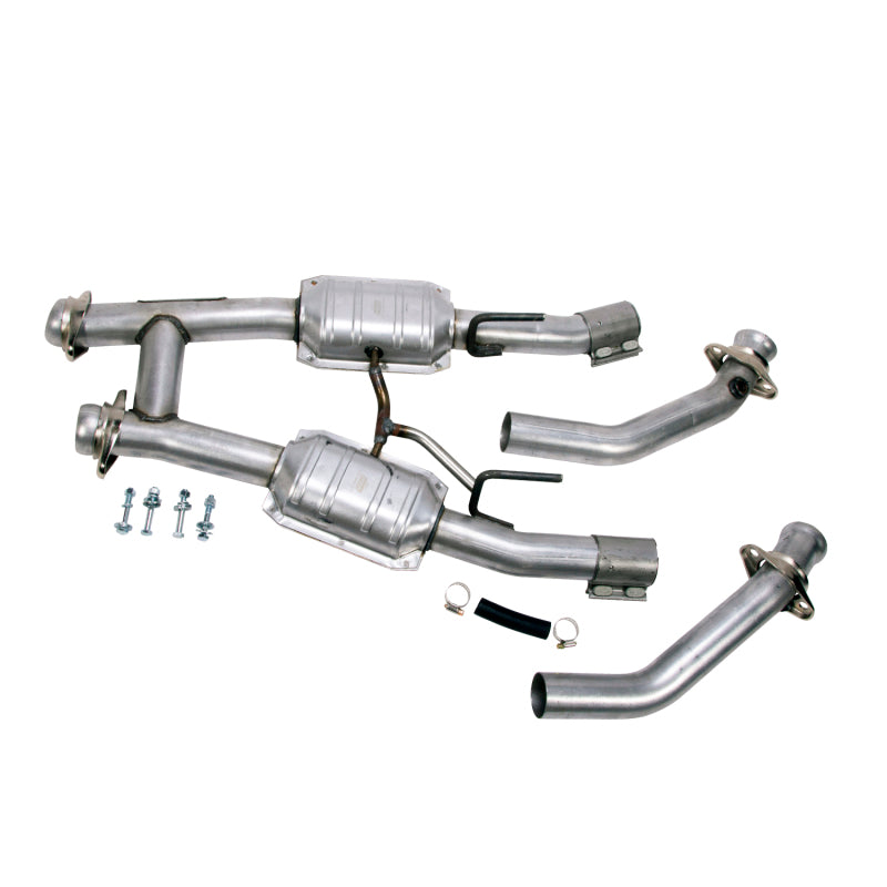 High-Flow Full H-Pipe Assembly 1986-1993 Ford Mustang - BBK Performance Parts - 1521