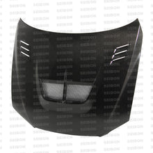 Load image into Gallery viewer, TS-style carbon fiber hood for 2001-2005 Lexus IS300 - Seibon Carbon - HD0005LXIS-TS