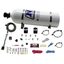 Load image into Gallery viewer, E85 UNIVERSAL SYSTEM FOR EFI (SINGLE NOZZLE APPLICATION; With 15LB Bottle . - Nitrous Express - 20915E85-15