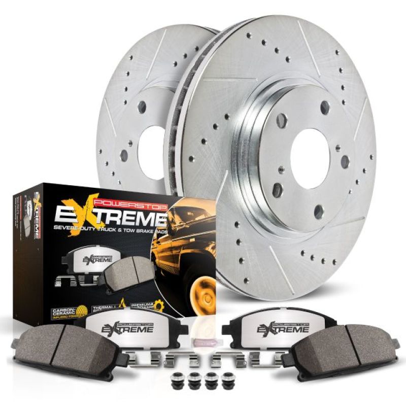 Power Stop 1-Click Extreme Truck/Tow Brake Kits    - Power Stop - K5579-36