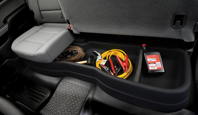 Gearbox Storage Systems - Under Seat Storage Box 2014-2018 Chevrolet Silverado 1500 - Husky Liners - 09041