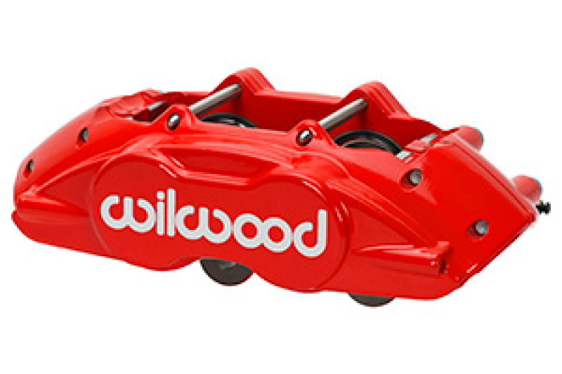 Wilwood Caliper D11 Red 1.62in Piston .81in/.94in Rotor - Wilwood - 120-16510-RD