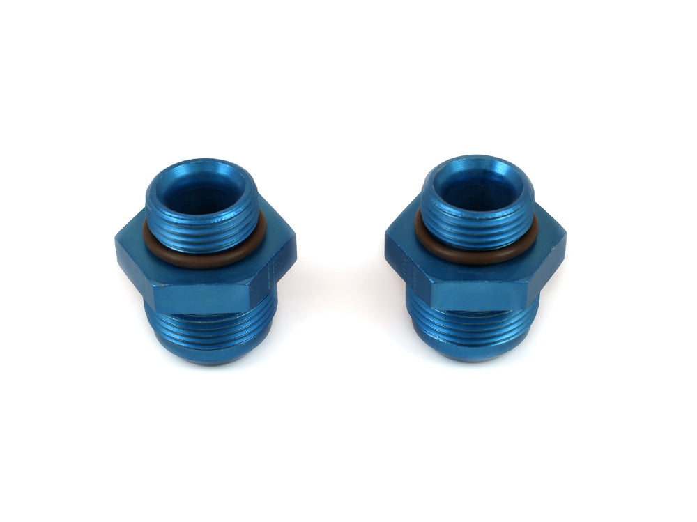 Canton 23-468A Adapter Fitting Aluminum O-Ring -12 AN Port -16 Male AN 2 Pack - Canton - 23-468A