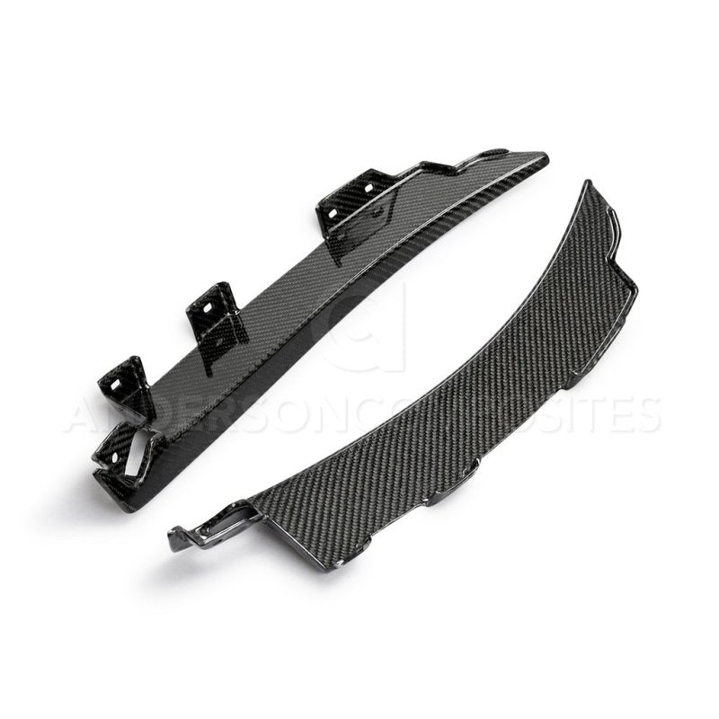 carbon fiber rear mud guards - pair - Anderson Composites - AC-RMG20FDMU500