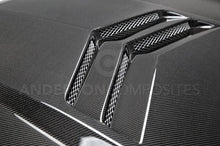 Load image into Gallery viewer, Type-VT carbon fiber hood for 2013-2015 Cadillac ATS - Anderson Composites - AC-HD13CAATS-VT