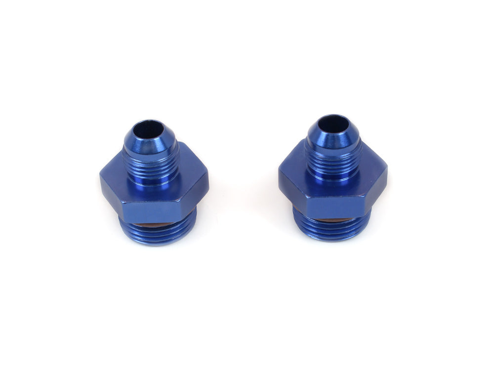Canton 23-464A Adapter Fitting Aluminum O-Ring -12 AN Port -8 Male AN 2 Pack - Canton - 23-464A