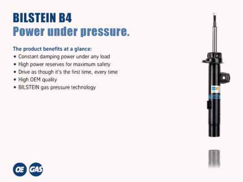 B4 OE Replacement - Suspension Strut Assembly - Bilstein - 22