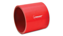Load image into Gallery viewer, 4 Ply Silicone Sleeve; 1 in. I.D. x 3 in. Long; Red; - VIBRANT - 2700R