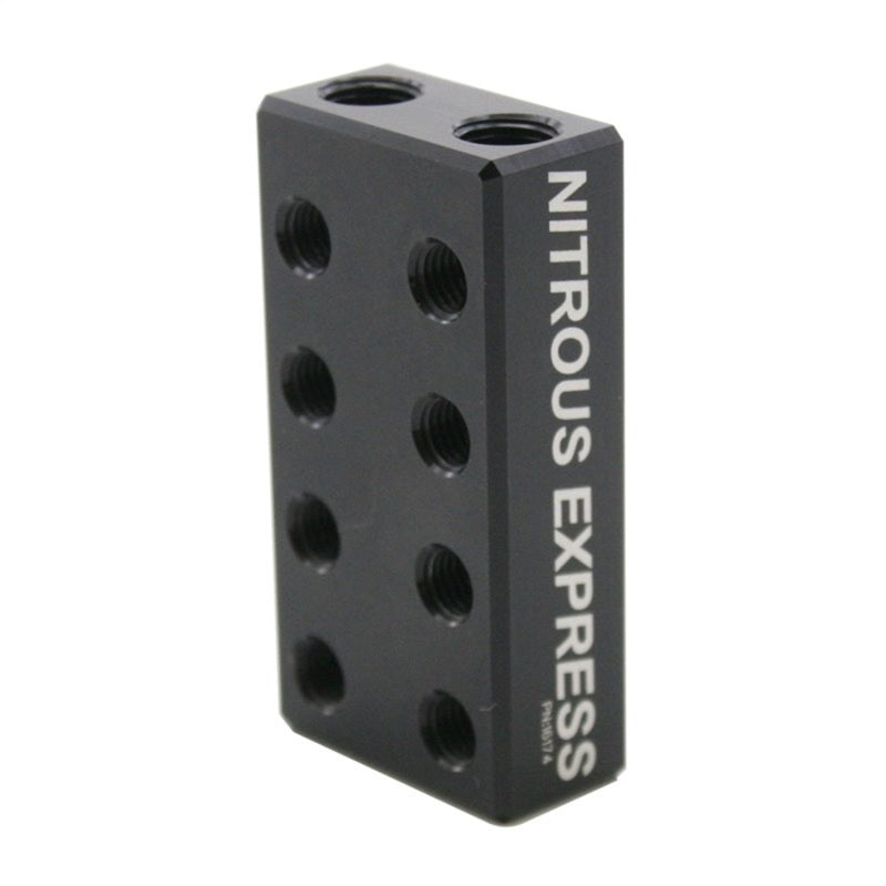 2 IN / 16 OUT NITROUS/FUEL DISTRIBUTION BLOCK. - Nitrous Express - 16174