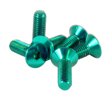 Load image into Gallery viewer, NRG Steering Wheel Screw Upgrade Kit (Conical) - Green - NRG - SWS-100GN