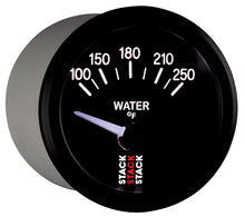 Load image into Gallery viewer, Autometer Stack 52mm 100-250 Deg F 1/8in NPTF Electric Water Temp Gauge - Black - AutoMeter - ST3208