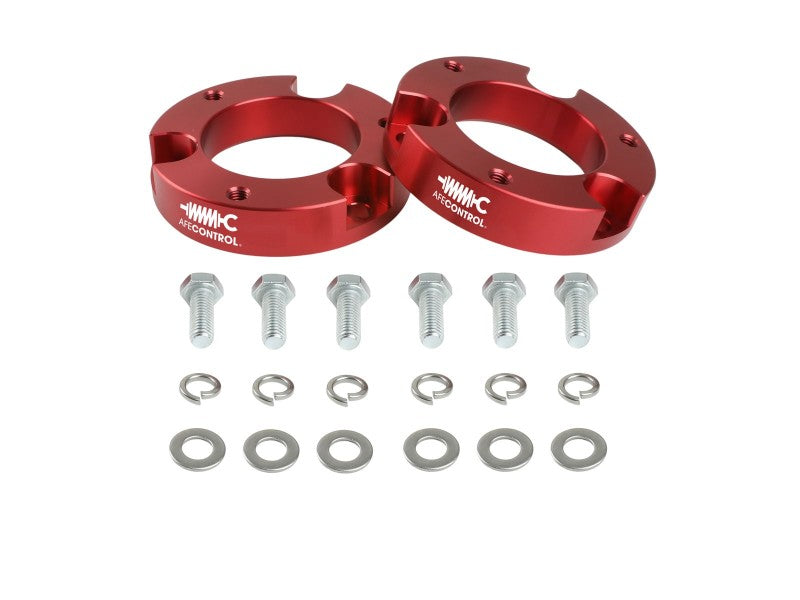 aFe CONTROL 2.0 IN Leveling Kit 05-21 Toyota 4Runner/FJ Cruiser/Tacoma - Red - aFe - 416-72T001-R