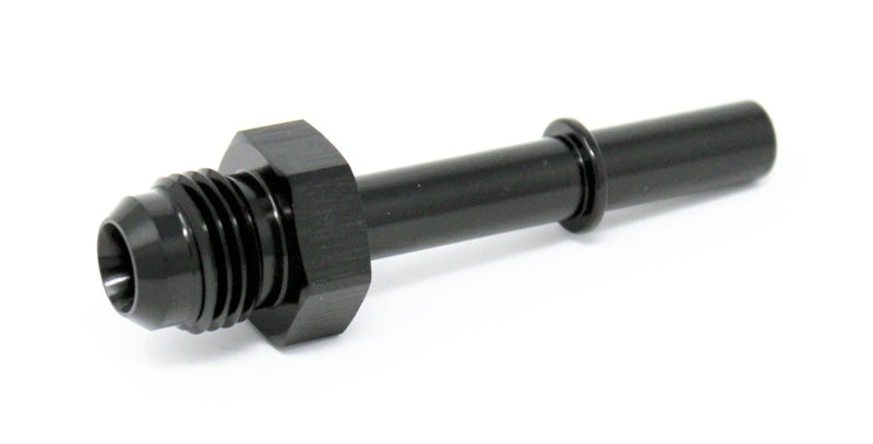 Torque Solution Push-On EFI Adapter Fitting: 5/16in SAE to -6AN Male Flare - Torque Solution - TS-FTG-005