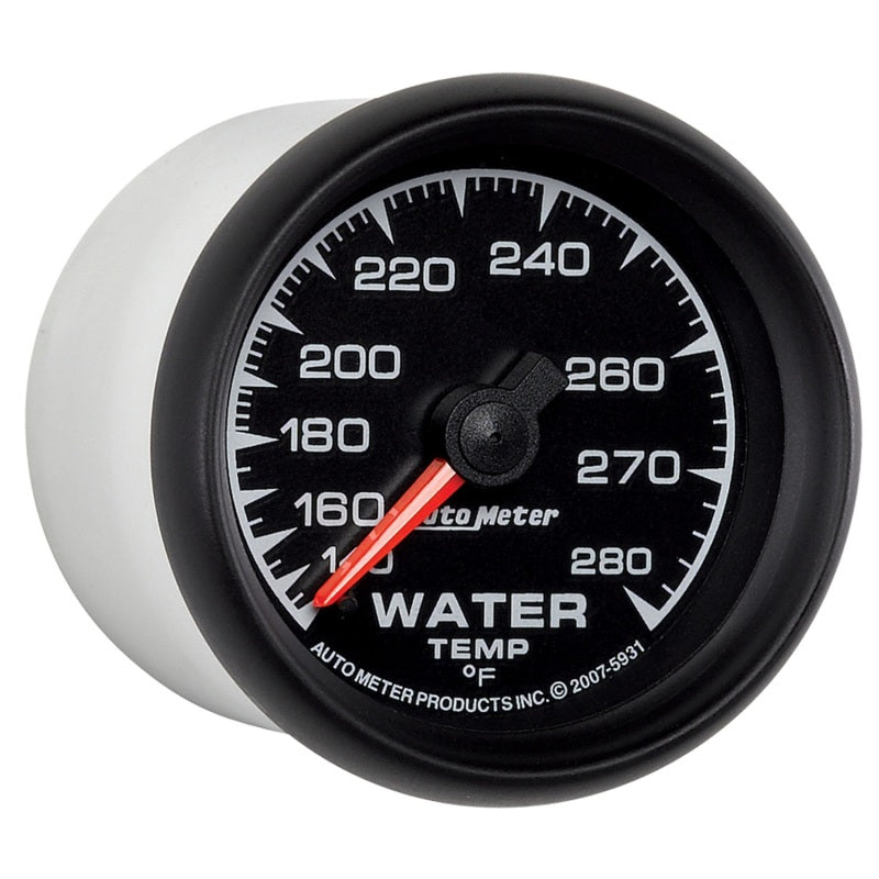 GAUGE; WATER TEMP; 2 1/16in.; 140-280deg.F; MECHANICAL; ES - AutoMeter - 5931