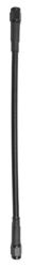 Fragola -3AN Black Covered Assembly Straight x Straight 30in - Fragola - 312030