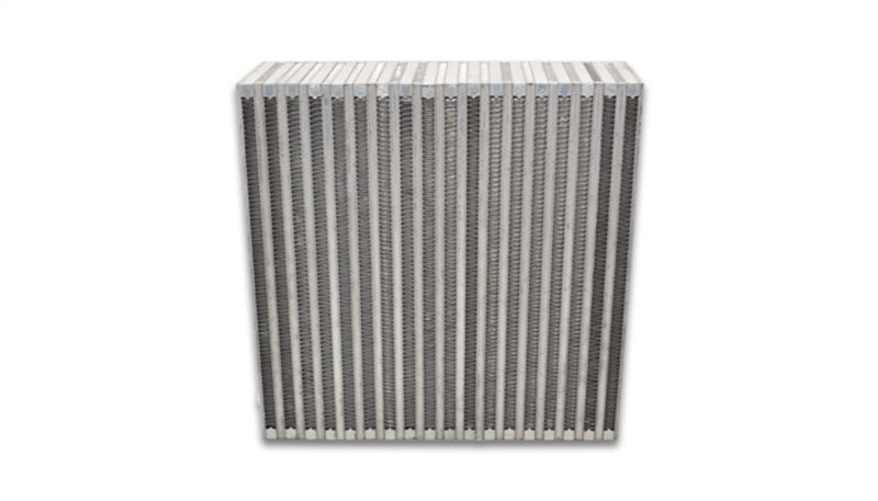 Vertical Flow Intercooler; 12in.W x 12in.H x 3.5in. Thick; Aluminum; - VIBRANT - 12850