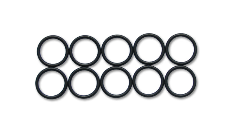 Rubber O-Rings; Size: -10AN; Package of 10; Black; - VIBRANT - 20890