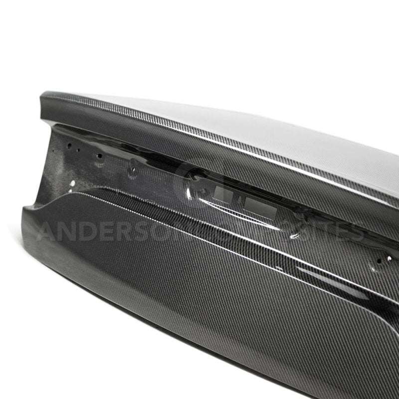 Type-OE carbon fiber deck lid for 2015-2021 Dodge Charger - Anderson Composites - AC-TL15DGCR