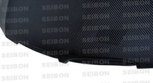 Load image into Gallery viewer, OEM-style carbon fiber hood for 2005-2008 BMW E90 4DR - Seibon Carbon - HD0507BMWE90-OE
