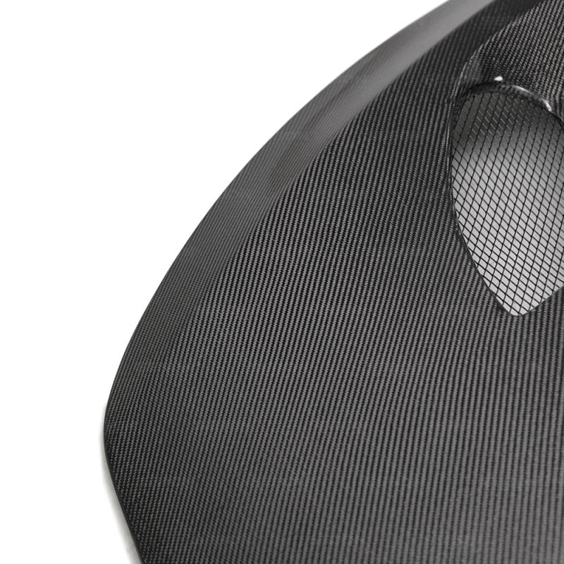 TSII-style carbon fiber hood for 2017-2020 Infiniti Q60 - Seibon Carbon - HD17INFQ60-TSII