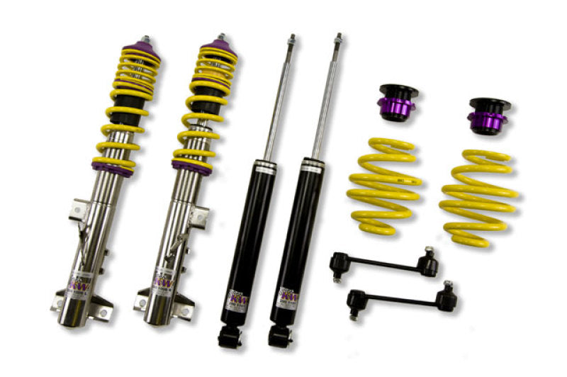 Height adjustable stainless steel coilovers with adjustable rebound damping 1995 BMW M3 - KW - 15220012