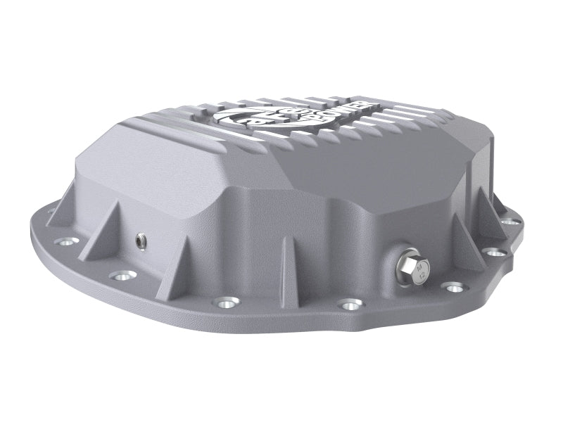 aFe Street Series Rear Differential Cover Raw w/ Machined Fins 20-21 GM Trucks V8-6.6L - aFe - 46-71260A