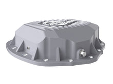 Load image into Gallery viewer, aFe Street Series Rear Differential Cover Raw w/ Machined Fins 20-21 GM Trucks V8-6.6L - aFe - 46-71260A